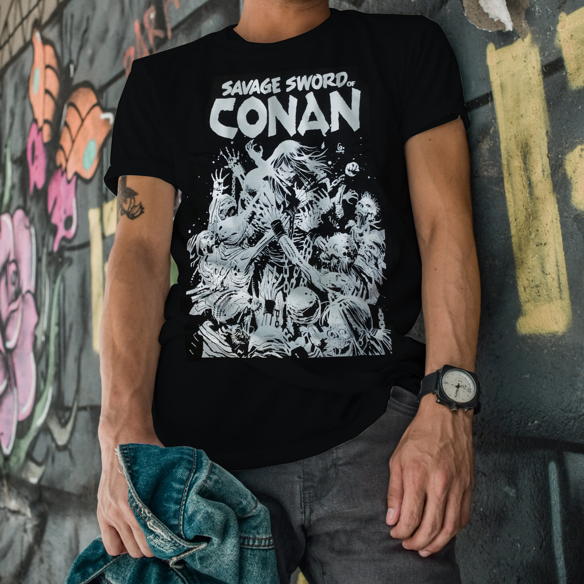 Clutches of Death Tee Conan The Barbarian