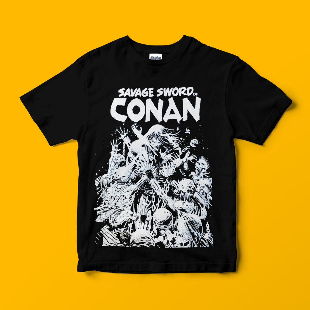 Clutches of Death Tee Conan The Barbarian