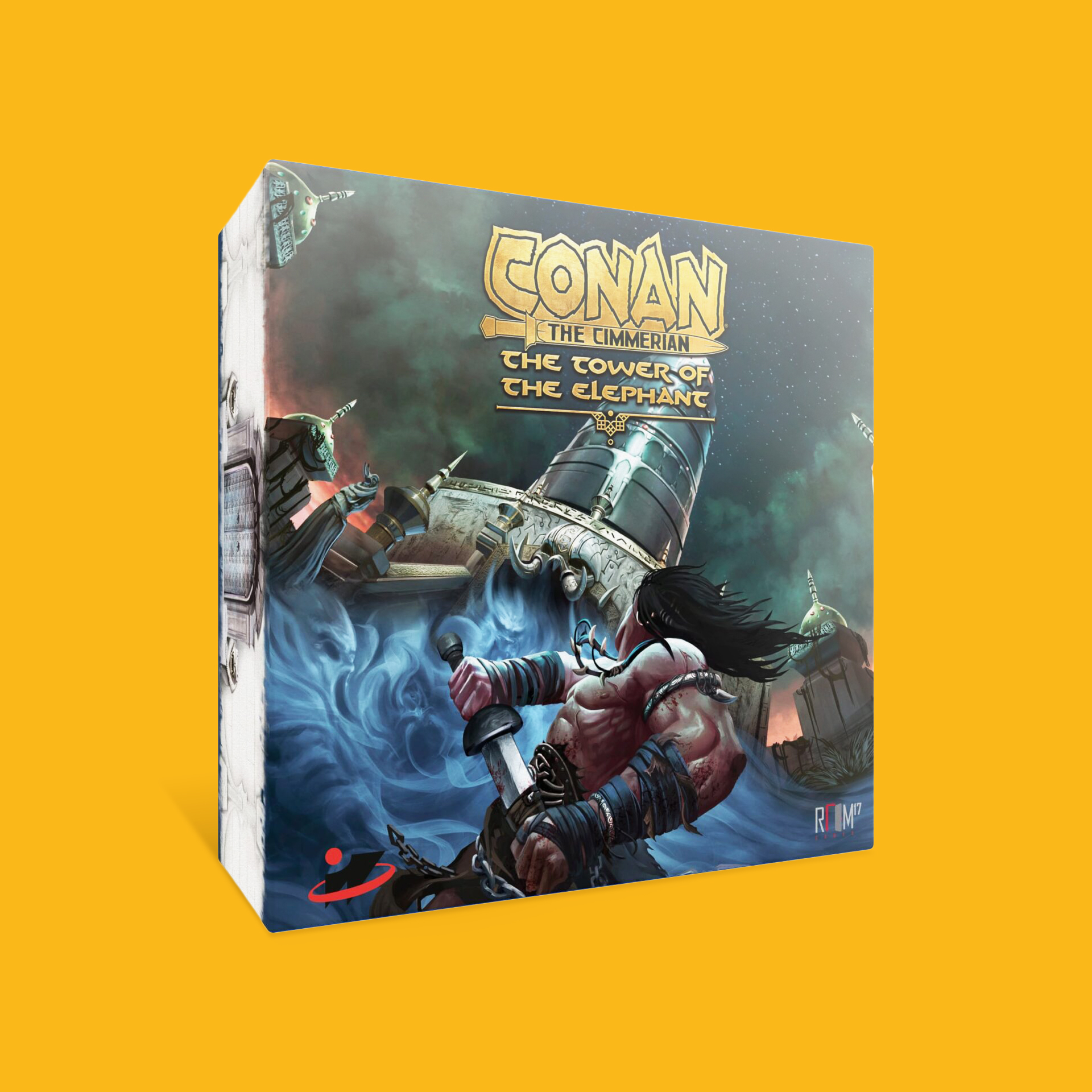CONAN The Board Game - 5 Miniature Iena E Piastrelle - Espansione/Set NUOVO