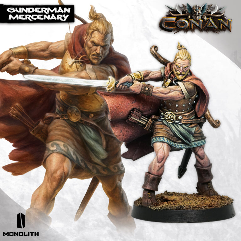 CONAN: The Board Game 5x ENRAGED HYENA Minis & Tiles NEW