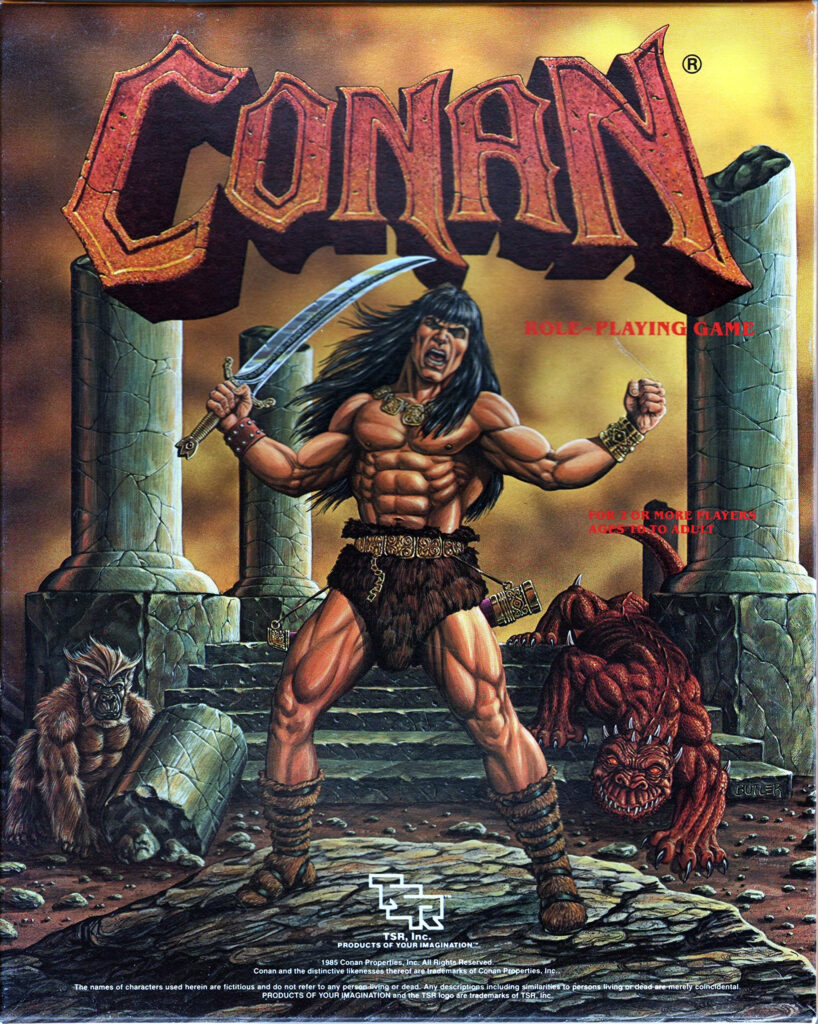 Conan The Barbarian The Barbarian at the Gaming Table: What D&D Historians Forget to Mention