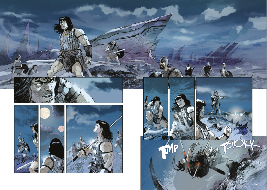 Conan the Barbarian Finally Fights a Dragon in the Dragonero Crossover 1 Conan The Barbarian Conan the Barbarian Finally Fights a Dragon in the Dragonero Crossover