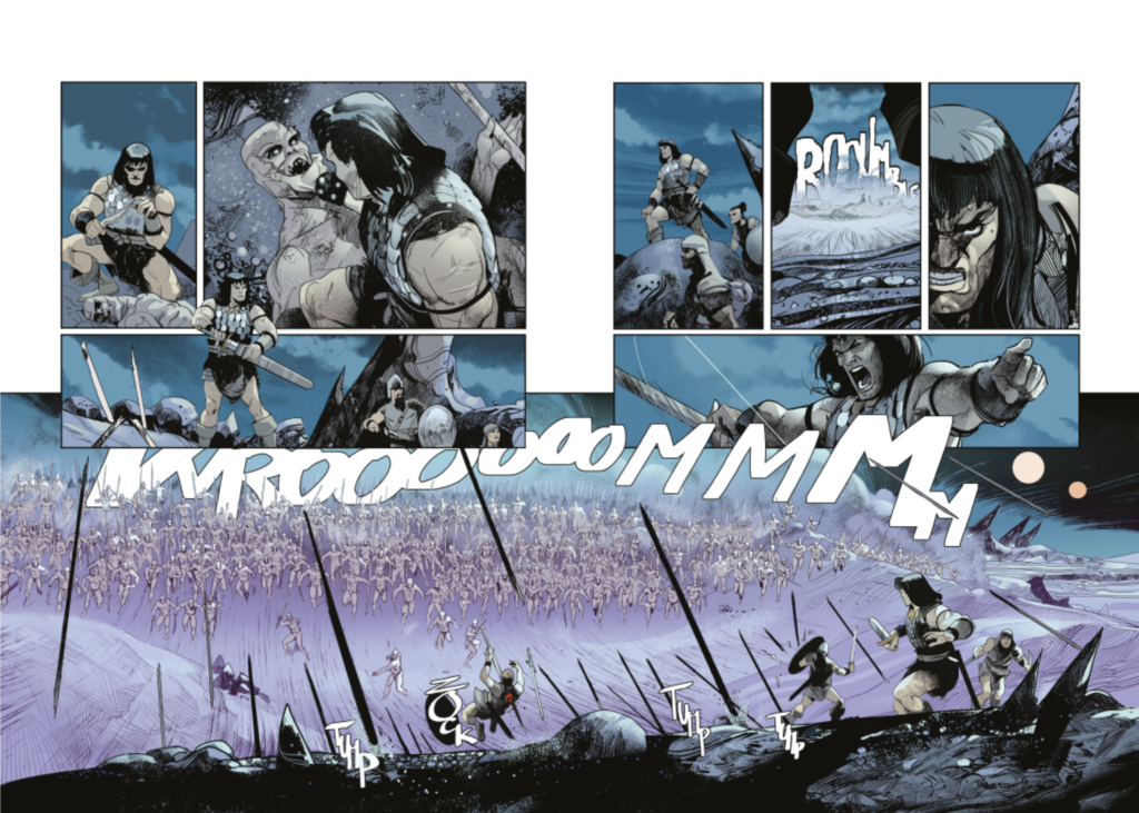 Conan the Barbarian Finally Fights a Dragon in the Dragonero Crossover 2 Conan The Barbarian Conan the Barbarian Finally Fights a Dragon in the Dragonero Crossover