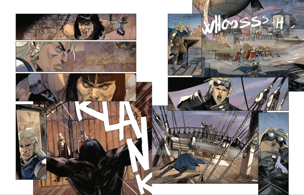 Conan The Barbarian The Man Who Had to Draw It: Lorenzo Nuti on Conan and Dragonero