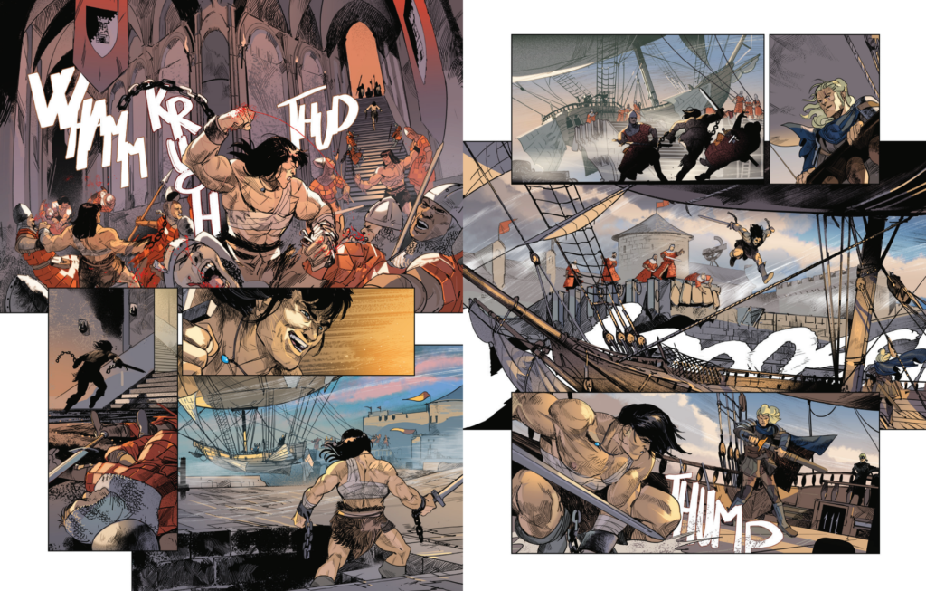 The Man Who Had to Draw It: Lorenzo Nuti on Conan and Dragonero 2 Conan The Barbarian The Man Who Had to Draw It: Lorenzo Nuti on Conan and Dragonero