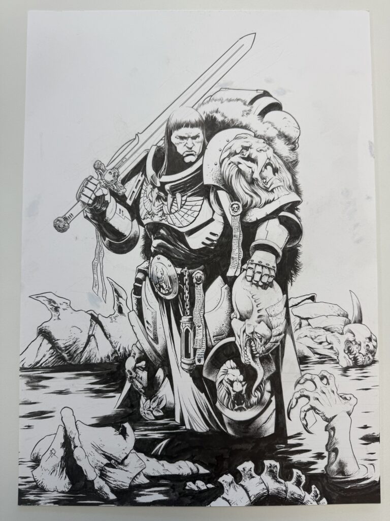 Marcos Cronander Is the New President of Heroic Signatures, and His Office Wall Has Conan as a Space Marine 2 Conan The Barbarian Marcos Cronander Is the New President of Heroic Signatures, and His Office Wall Has Conan as a Space Marine