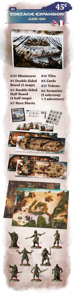 Climb the Tower of the Elephant: Monolith's Conan Kickstarter Brings Zamora and Tortage to the Table 3 Conan The Barbarian Climb the Tower of the Elephant: Monolith's Conan Kickstarter Brings Zamora and Tortage to the Table